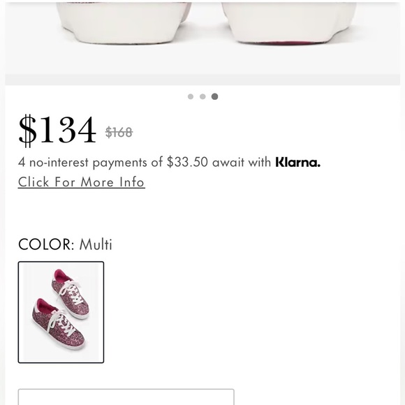 Kate Spade New York Ace Pink Multi Glitter Low-Top Sneakers NWOB Style No. KA316 - Picture 7 of 14